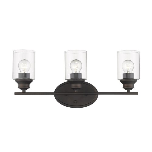 Breakwater Bay Holbrook 3 - Light Dimmable Vanity Light & Reviews | Wayfair