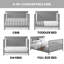 Ensemble de chambre de bébé 2 pièces Oxford Baby Lazio