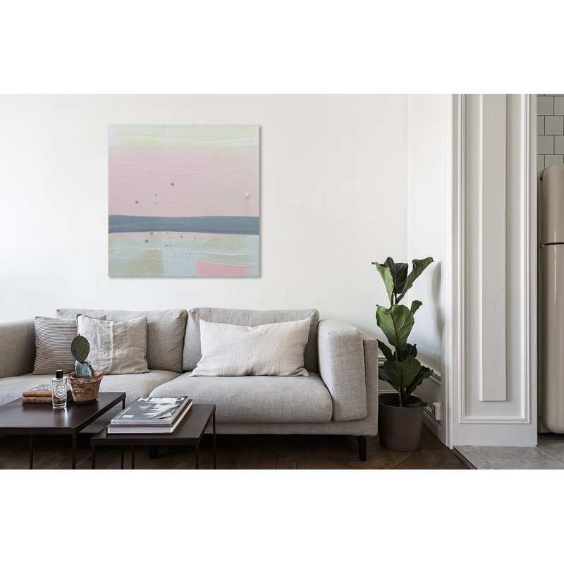Pink Sunset by Kent Youngstrom - Wrapped Canvas Painting, 30 cm H x 30 cm W