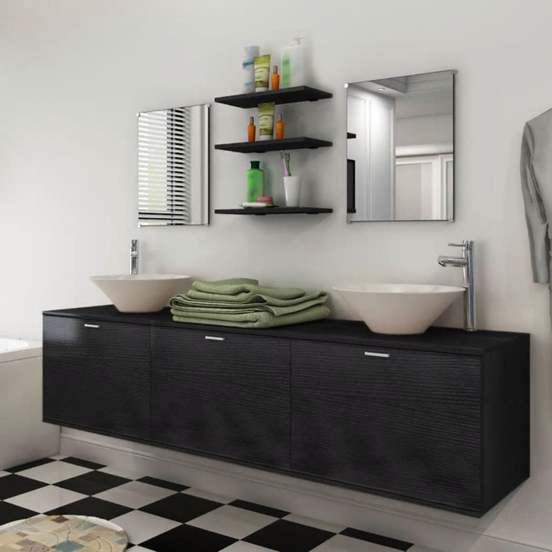 Aoife Bathroom Suite, Black