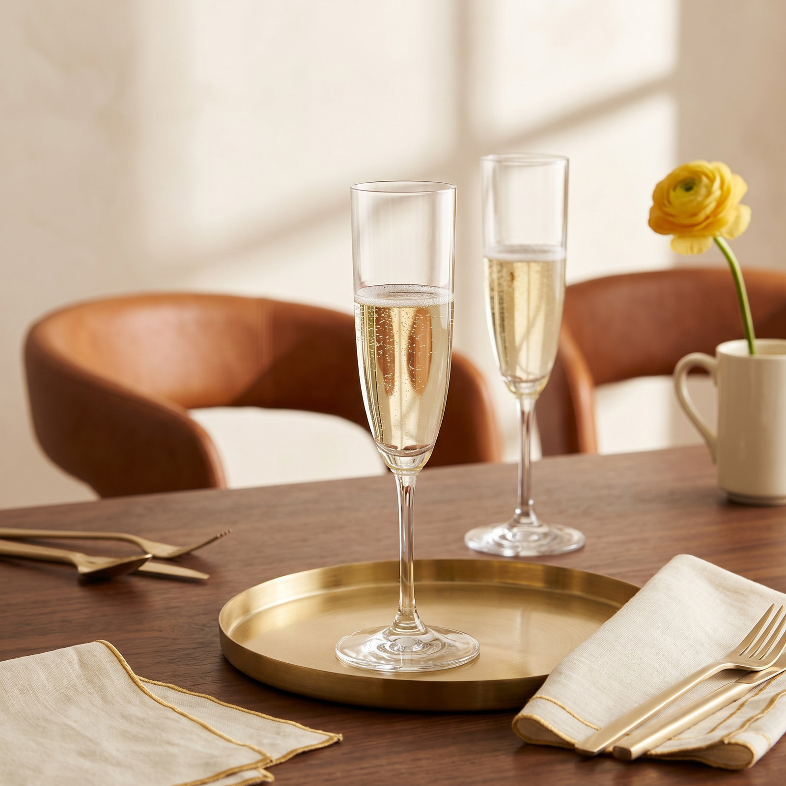 Vinum Crystal Champagne Flute