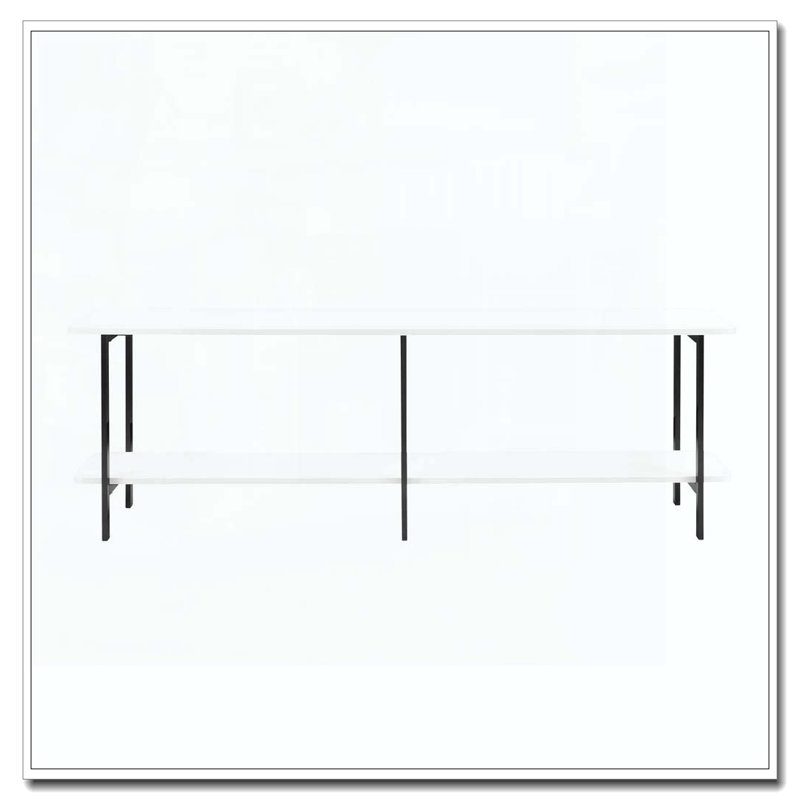 Console 71 po, Blanc