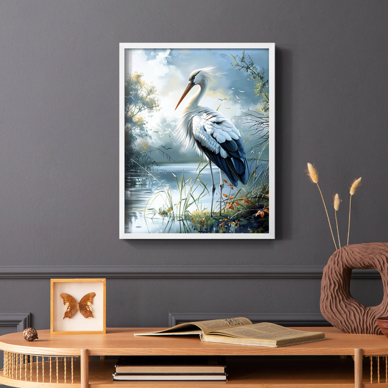 ANIMALS Series XCVII - reproduction encadrée de qualité supérieure - prête à être accrochée - aucun clou requis