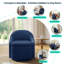  Fauteuil demi-tonneau pivotant avec rangement Aimille-117246414