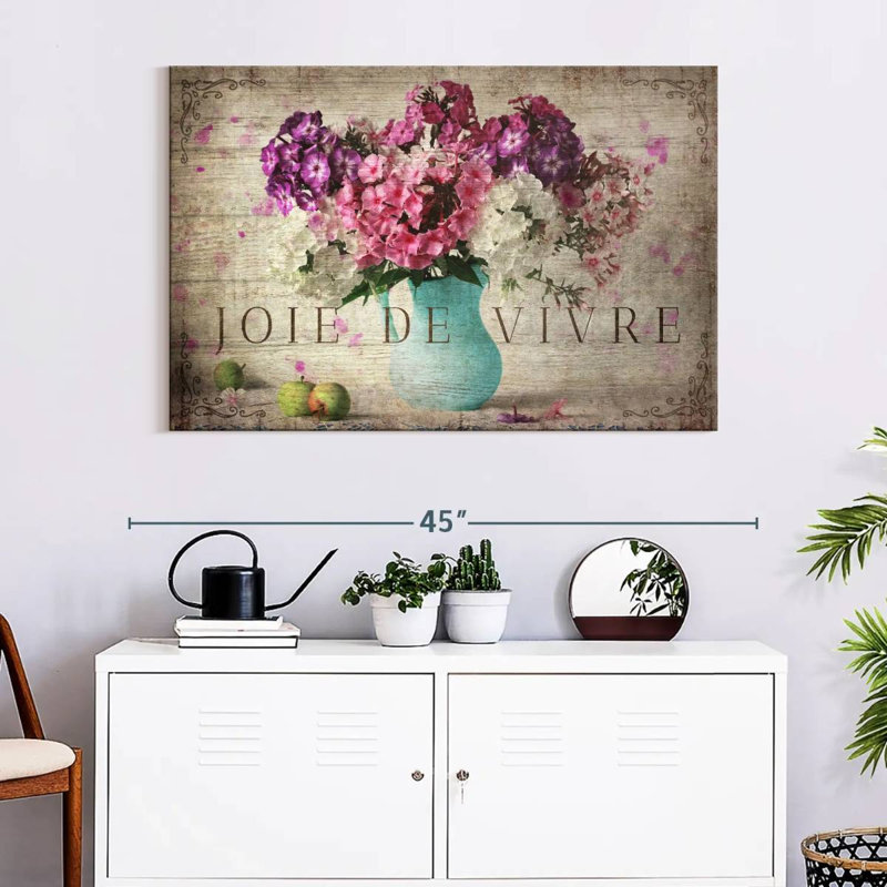 Harnek Wood Style Joie De Vivre, 26" H x 39" W