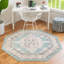 Tapis oriental turquoise Sascha-867029961
