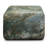 Quadra 22" Cube Cement Side Table With Marble Finish