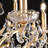 25 - Light Crystal Dimmable Tiered Chandelier