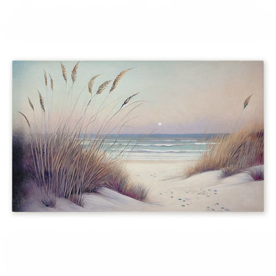 Paillasson Smooth Sunset Beach Dunes, par Sasha, 18 po x 30 po