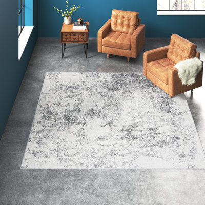 Tapis ivoire / gris Tyra