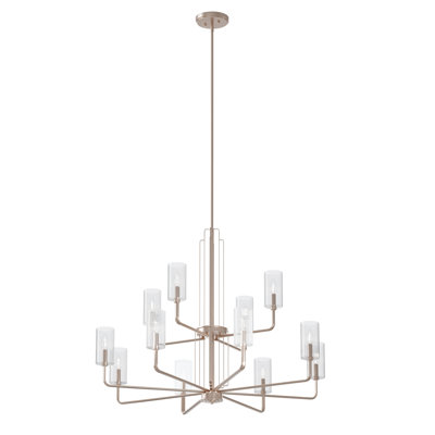 Kimrose 12 - Light Tiered Chandelier