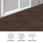 Carreaux de patio à emboîtement 11,63 "x 11,63"-97832863