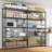 Olyve 58'' W Metal Shelving Unit
