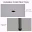 Table de nettoyage Outsunny 4FT