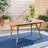 70" Oval Wood Dining Table With A Finish Flair For Patio Dash Of