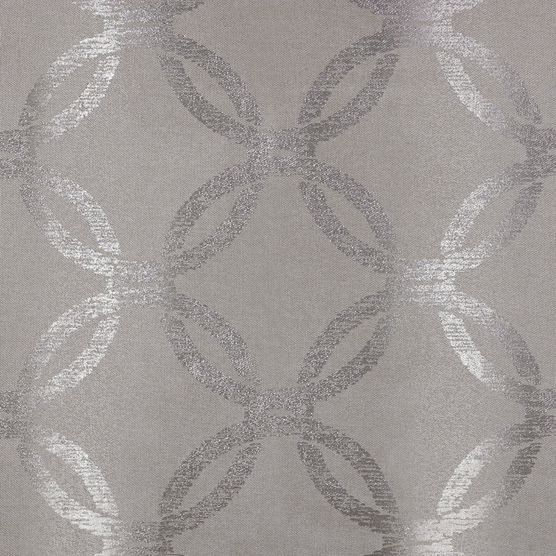 Paire de rideaux semi-transparents avec œillets, Naturel, l 54 po x L 96 po