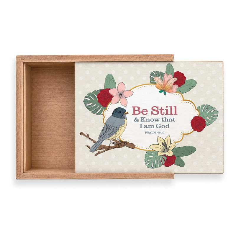 Memory Box Bird Be Still & Know Large