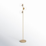 Bridgnorth 65'' Gold Floor Lamp