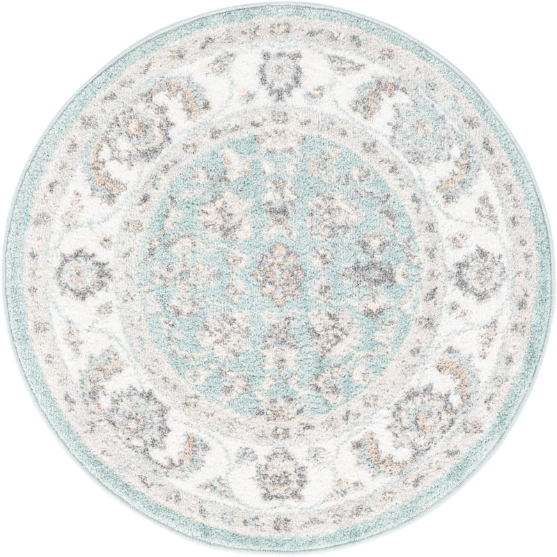 Hilley Oriental Indoor Rug, Round 3'