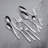 ELOISE 18/0 Silver Stainless Steel Flatware Set