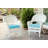 Burrowes Patio Chair with Cushions SET-26962520