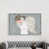 White Framed Canvas