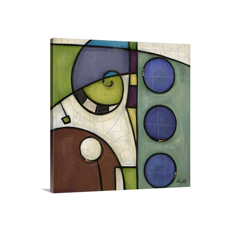 «Jarne Vertala» par Brittish, reproduction d'art sur toile, H 16 po x l 16 po x P 1,25 po