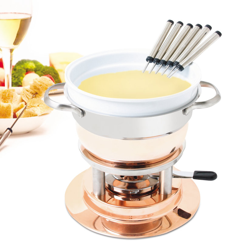 Swissmar Lausanne Ceramic Cheese & Chocolate Fondue Insert