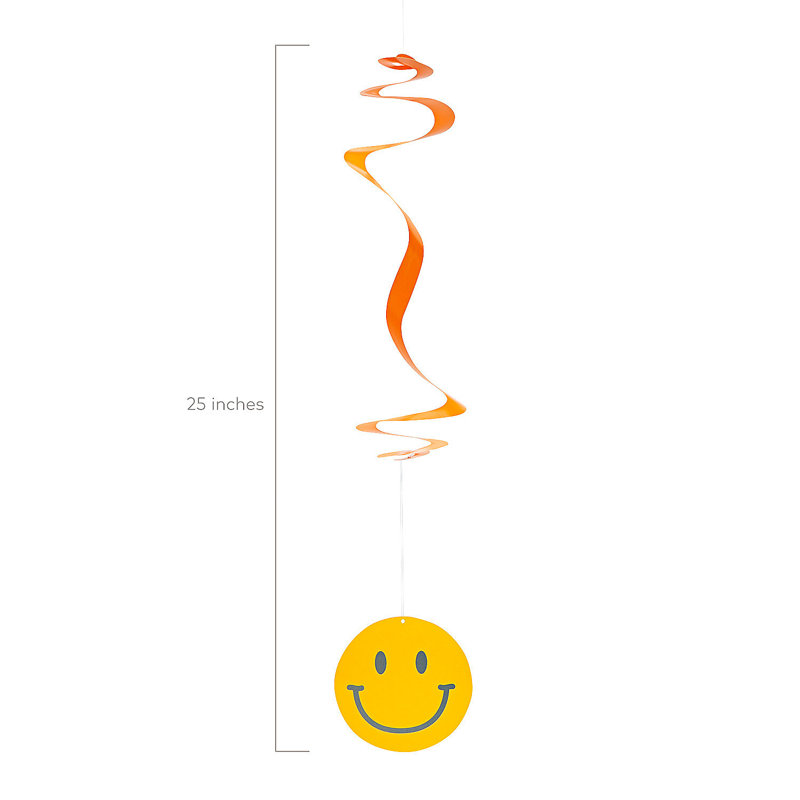 Fun Express Groovy Hanging Swirl Decorations - 12 Pc.