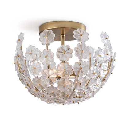 Regina Andrew Charlotte 2-Light Semi Flush Mount