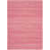 Anerinda Solid Hand Loomed Wool/Cotton Area Rug in Rose Pink