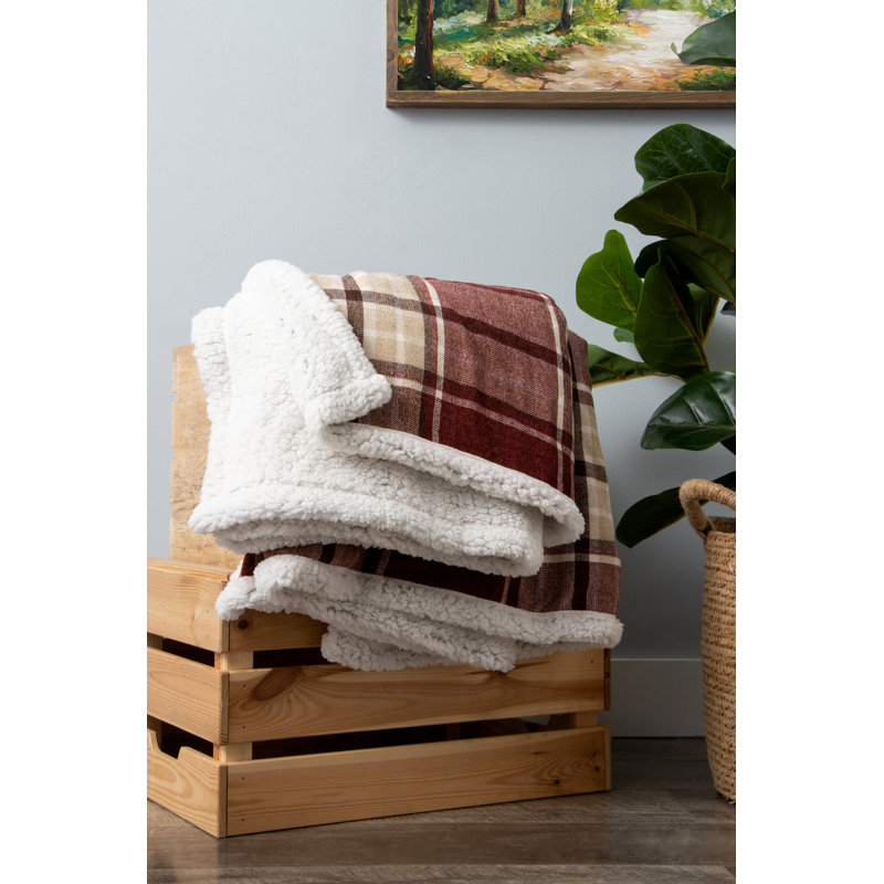 Wasco Throw Blanket, Red