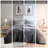 California King Ombre Shaggy Long Fur Comforter Mini Set, Hypoallergenic And Dustproof For Warmth And Comfort-122563644-122563643