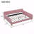 Full Upholstered Daybed Frame, 4 Support Legs-124497071-124497070