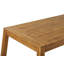 Belisma Rectangular Acacia Outdoor Dining Table , 90cm cm W 210cm cm D