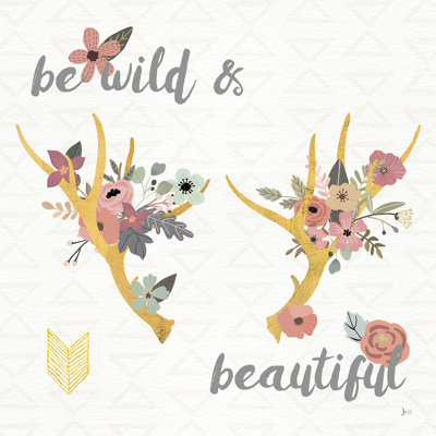 «Boho Beauty I Pastel» par Jess Aiken - Art textuel