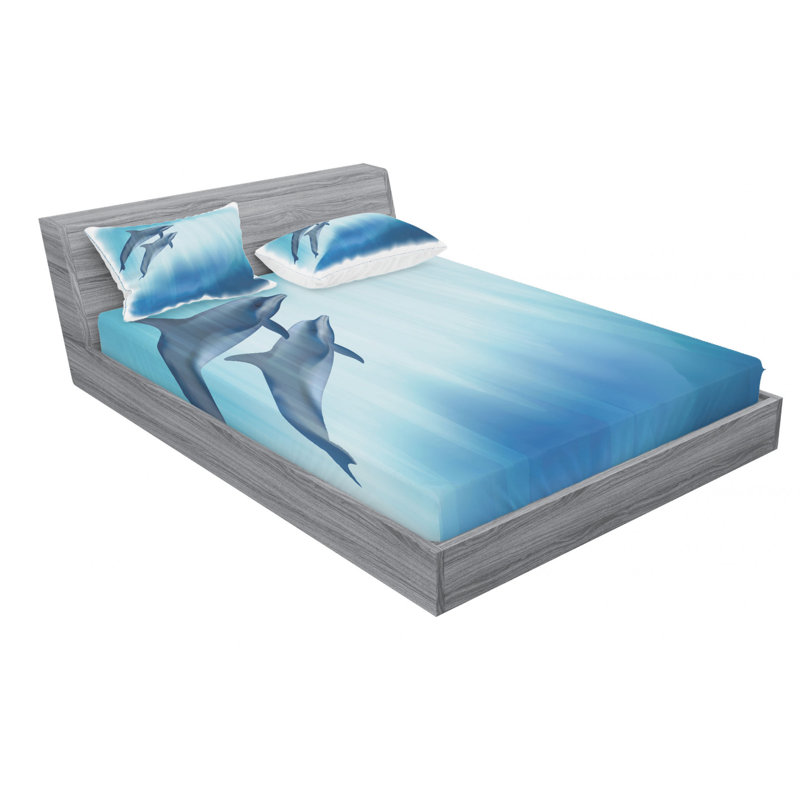 Microfiber Sheet Set, Full Sheet Set with Fitted Sheet