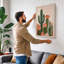 Cacti in Bloom Botanical - Wrapped Canvas-894708199-894708216