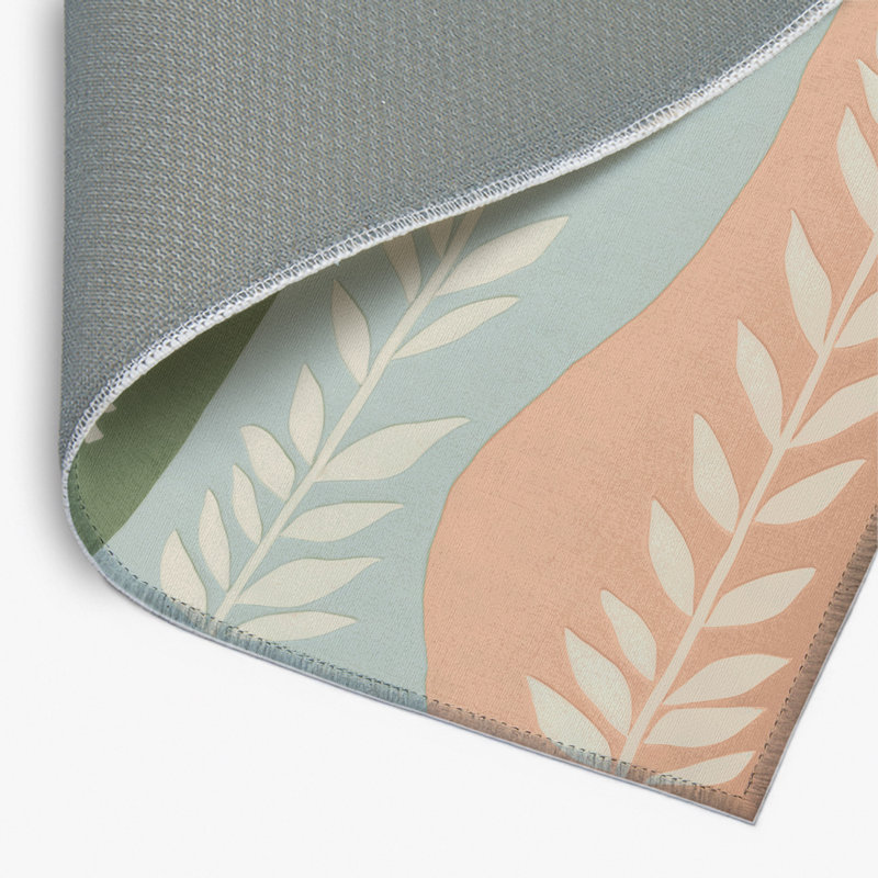 Tapis intérieur et extérieur Subtle Fields, Rectangle 1 pi 6 po x 2 pi 6 po
