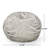 Negar 5 Foot Rounded Short Faux Fur Bean Bag-1813262200