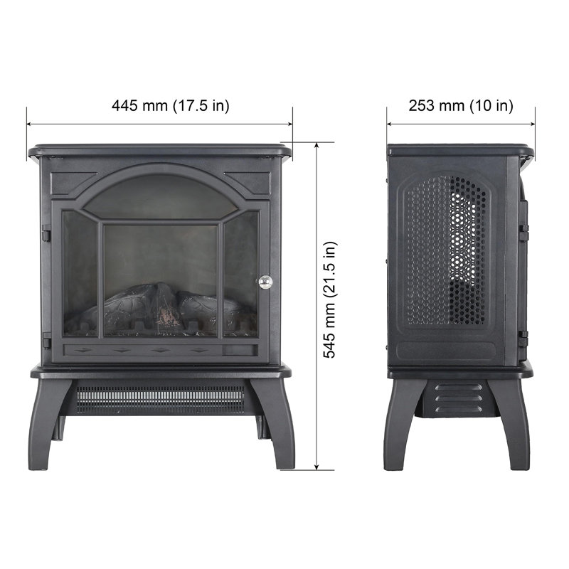 17.5'' W Electric Fireplace