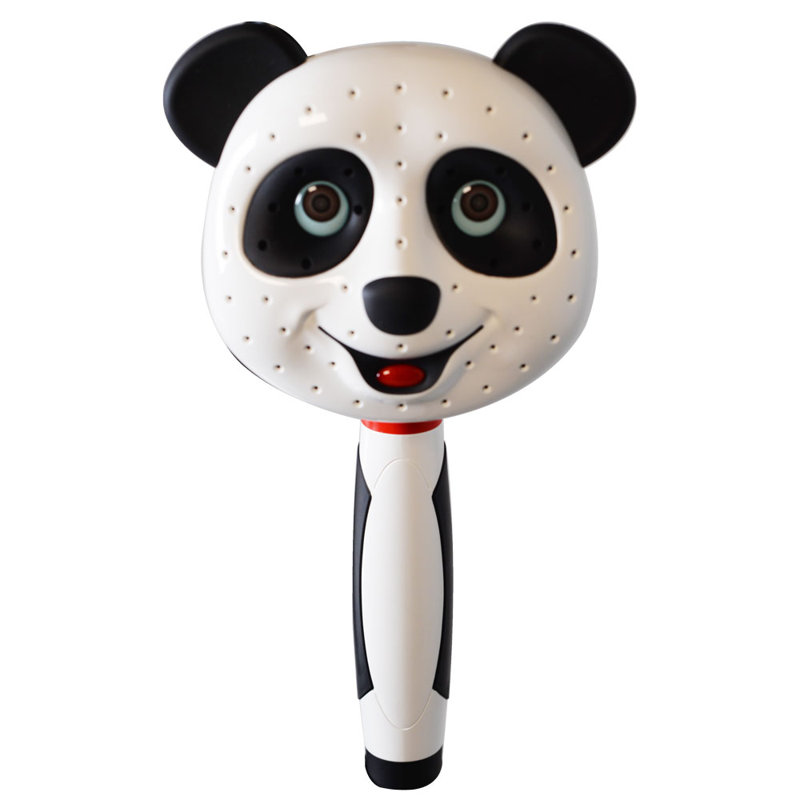 Panda Rain Handheld Shower Head, Satin Nickel