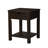 Wooden End Table With Hidden Compartment