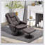 Fauteuil inclinable ergonomique pivotant de 31,5 po de largeur avec repose-pieds-1033214697-1033214702