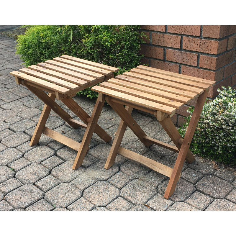 Byrne Solid Wood Accent Stool