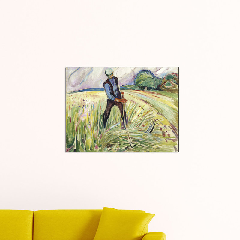 Edvard Munch - Wrapped Canvas Painting, 60cm H x 80cm W x 1.8cm D
