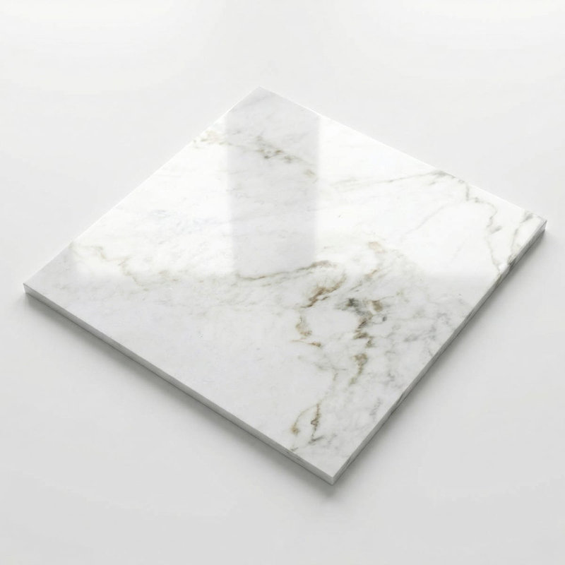 Daphne White Polished 24x24 Marble Tile
