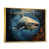 Gold Floater Framed