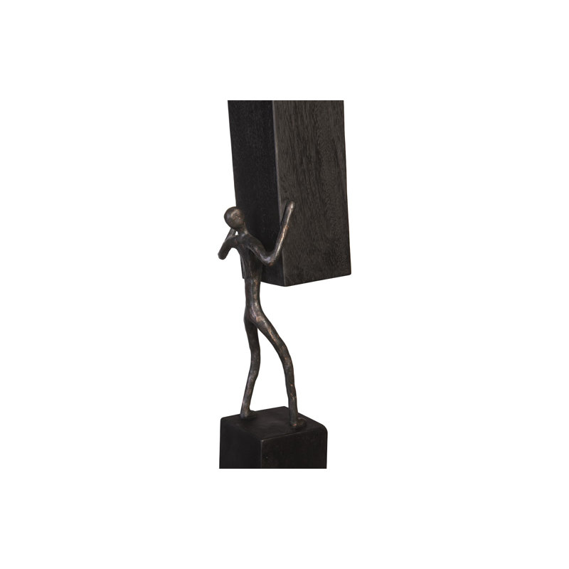 Atlas Pole Statue