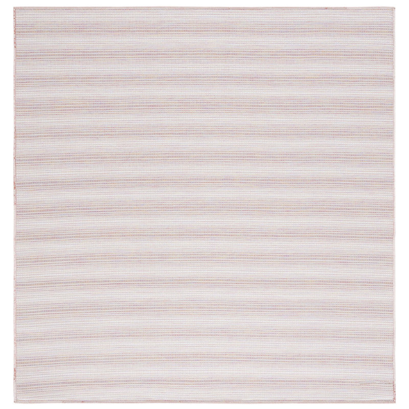 Adelin Power Loomed Indoor/Outdoor Area Rug, Square 6'5"